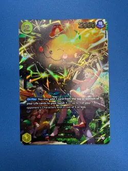 ONE PIECE Zeus OP11-106 SP ADVENTURE ON KAMI'S ISLAND EB04 ENGLISH - Image 1