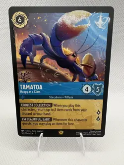 Disney Lorcana - Tamatoa Happy as a Clam 162/204 - Legendary - Image 1