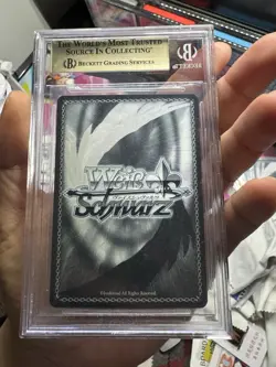 Weiss Schwarz Too Many Losing Heroines Lemon MKI/W126-034SP SP Signed BGS 9.5 - Image 2