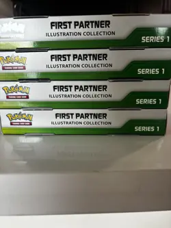 Pokemon Ascended Heroes First Partner box Illustration Collection . Lot of 4. - Image 1