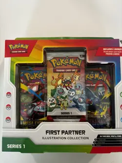 Pokemon Ascended Heroes First Partner box Illustration Collection . Lot of 4. - Image 3