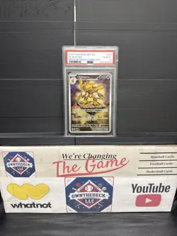 Pokemon - Mega Evolution Promo - Alakazam 009 Full Art Holo - Gem Mint PSA 10 - Image 1