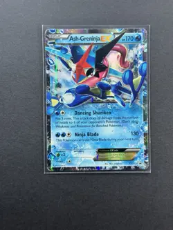 Pokemon TCG Ash-Greninja EX Promo Holo XY133 XY Water 170 HP Basic English - Image 1