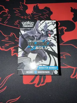 Pokemon TCG Scarlet & Violet - Black Bolt Booster Bundle NEW FACTORY SEALED - Image 1