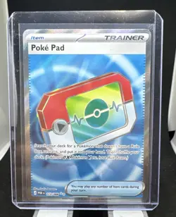 Poke Pad 113/088 Full Art Ultra Rare Mega Evolution: Perfect Order Pokemon TCG - Image 1