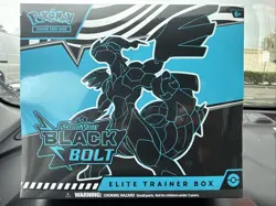 Pokemon TCG Scarlet & Violet: Black Bolt - Elite Trainer Box ETB - SEALED NEW - Image 1