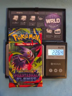 (HEAVY)🔥 22.64g Pokemon TCG Phantasmal Flames Booster Pack Factory Sealed✅ - Image 1