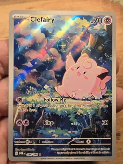 Pokemon TCG- Clefairy - 094/088 - ME03: Perfect Order (POR) Illustration Rare NM - Image 1