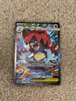 ERROR READ DESCRIPTION Pokemon Mega Feraligatr EX Full Art Holo 274/217 - Image 1