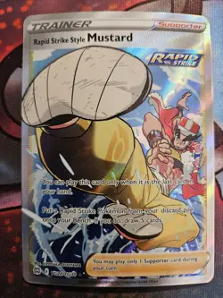 Rapid Strike Style Mustard - TG27/TG30 - Pokemon Brilliant Stars Ultra Rare NM - Image 1