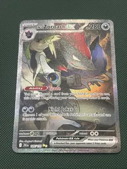 Pokemon TCG - N's Zoroark ex 185/159 SIR SV: Journey Together - Image 2