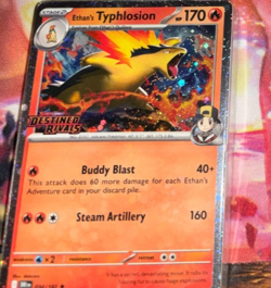 Pokemon Destined Rivals Typhlosion Prerelease Deck Sealed Stamped - Image 1