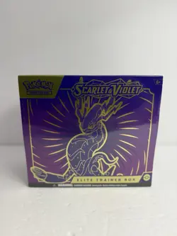 Pokemon TCG Scarlet and Violet Base Set Elite Trainer Box ETB Miraidon - Image 1