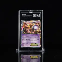 Tag 8.5 NM+ Pokemon 2012 Mewtwo EX Black & White Tins Black Star Promo BW45 - Image 1