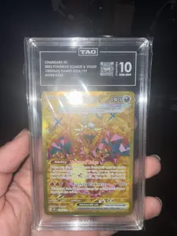 Charizard ex 228/197 Obsidian Flames – SIR – TAG 10 GEM MINT🔥🔥 – Pokemon - Image 2