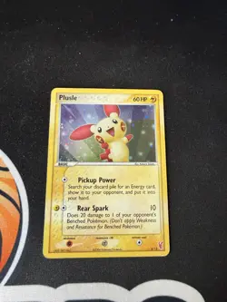 Plusle 6/12 EX Trainer Kit 2: Plusle & Minun Holo Pokemon TCG - Image 1