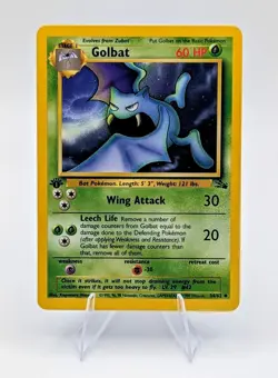 Pokemon TCG: First Edition Fossil - Golbat 34/62 - NM - Image 1