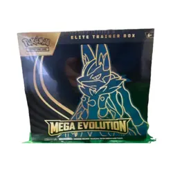 Pokemon TCG Mega Evolution Elite Trainer Box English Lucario - Image 1