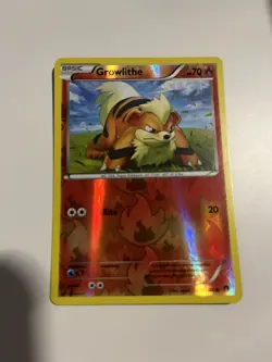 Growlithe 10/122 | Reverse Holo | XY: Breakpoint | Pokemon TCG | NM - Image 1