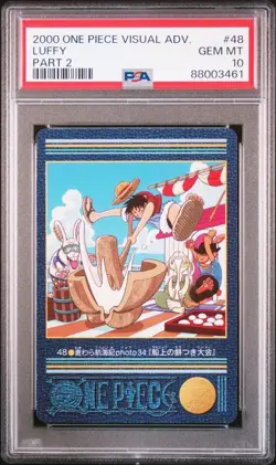 One Piece Straw Hat Voyage Photo 34 PSA 10 Gem Mint Card - Image 1