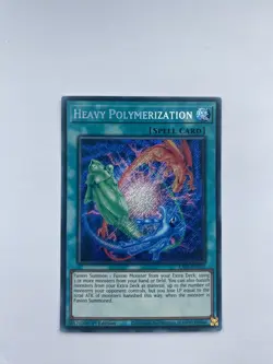 RA05-EN071 Heavy Polymerization Secret Rare 1st Ed YuGiOh - Image 1