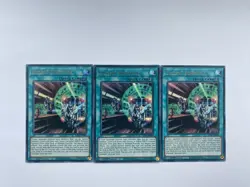 3x RA05-EN064 Urgent Schedule Ultra Rare 1st Ed YuGiOh Playset - Image 1