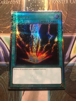 *** RAIGEKI *** 1ST EDITION QUARTER CENTURY SECRET RARE RA03-EN083 YUGIOH! - Image 1