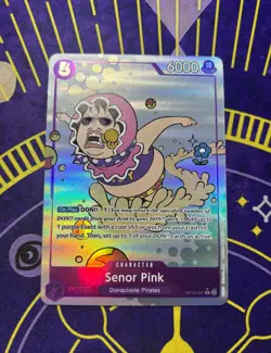 • Senor Pink • OP10-067 Parallel Royal Blood Holo Foil One Piece TCG NM - Image 1