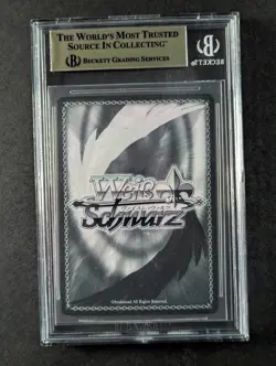 2025 Weiss Schwarz SECOND PRETTIEST GIRL, UMI #W123-101SP Gold Signed BGS 10 - Image 2