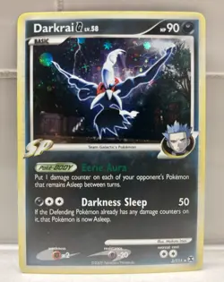 Darkrai G Holo 3/111 Platinum Rising Rivals SP Team Galactic Pokemon Card NM - Image 1