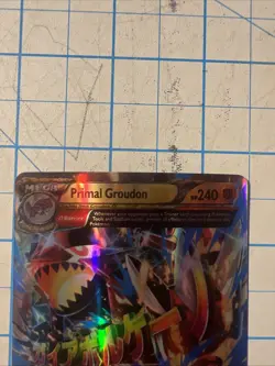Custom Made Primal Groudon Custom Fun Fan Art Card 86/160 - Image 2