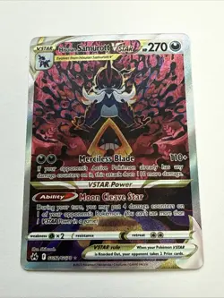 Pokemon TCG Hisuian Samurott VSTAR Crown Zenith GG52/GG70 Card/ NM condition - Image 1