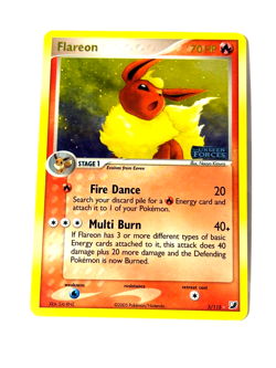 Pokemon TCG Flareon 5/115 Unseen Forces Reverse Holo Stamp - NM/MT Pokemon Card - Image 1