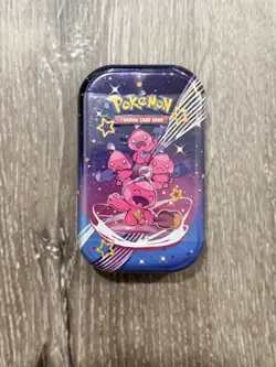 Pokemon Scarlet & Violet—Paldean Fates Metal Mini Tin Trading Card Game - Image 1