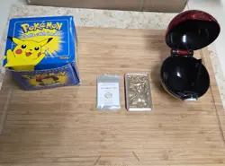 Pikachu Limited Edition23k Gold Plated Pokemon Trading Card - Image 1