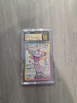 Espeon ex SVP175 Sv: Scarlet & Violet Promo Cards Holo Pristine 10 CGC - Image 2