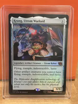 Krang, Utrom Warlord Teenage Mutant Ninja Turtles Foil - Magic The Gathering - Image 1