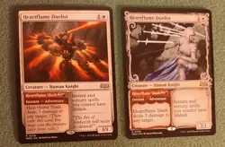 MTG 2x Heartflame Duelist (1 Showcase) - Wilds of Eldraine - 0290 Rare - Image 1