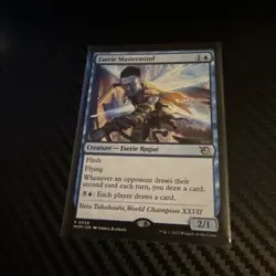 MtG Magic Faerie Mastermind Non-Foil Rare MOM #058 March of the Machine x1 - Image 1