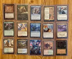 Lot (100) MTG Magic The Gathering RAREs SOME FOIL, BORDERLESS, WOTC - Image 5