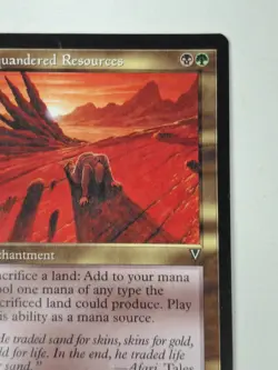 MTG Squandered Resources Vision NM Vintage Magic the Gathering Reserve List BB - Image 3