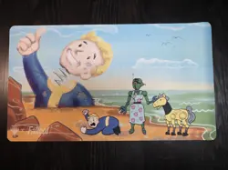 Fallout Ravages of War Gaming Playmat for Magic: The Gathering - Ultra Pro - Image 1