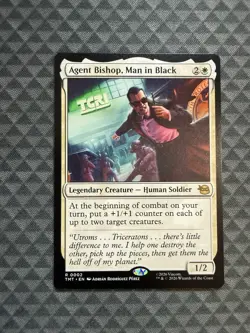 MTG Agent Bishop, Man in Black #0002 Rare Teenage Mutant Ninja Turtles (TMT) - Image 1
