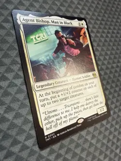 MTG Agent Bishop, Man in Black #0002 Rare Teenage Mutant Ninja Turtles (TMT) - Image 2