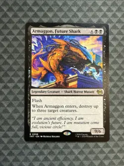 MTG Armaggon, Future Shark #0058 Rare Teenage Mutant Ninja Turtles (TMT) - Image 1