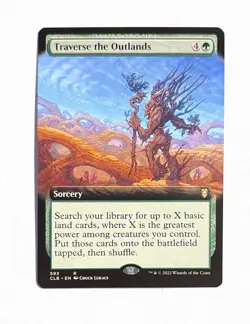 Traverse the Outlands ~ Magic MTG Battle for Baldur's Gate ~ Extended Art #593 - Image 1
