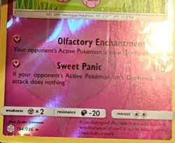 Slurpuff 154/236 Reverse Holo Cosmic Eclipse Pokemon TCG - NM - Image 3