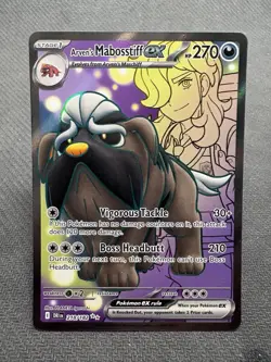 Arven's Mabosstiff Ex 218/182 Destined Rivals - Ultra Rare | Pokemon TCG - Image 1