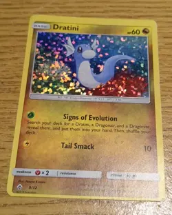 Pokemon TCG Dratini McDonald's Promos 2018 9/12 Holo - Image 1