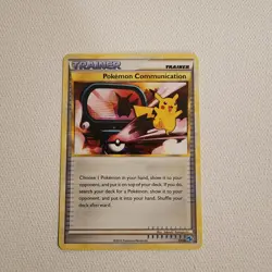 Pokemon Communication (#27) Common HGSS Trainer Kit: Gyarados & Raichu 27/30 MP - Image 1